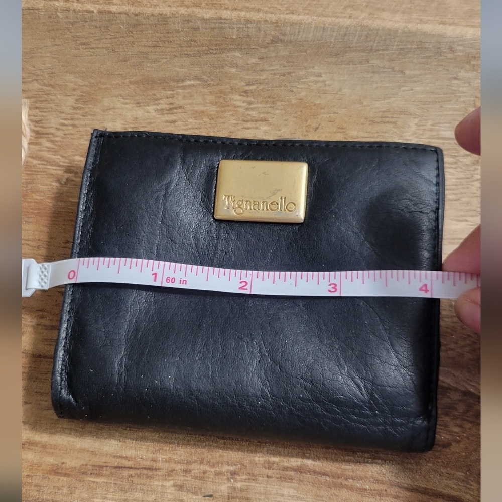 VINTAGE Tignanello 100% Leather Wallet - Picture 2 of 14